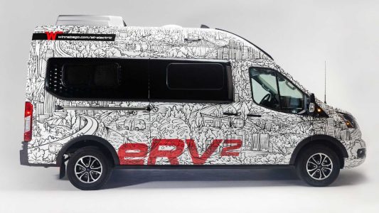 Winnebago eRV2: prototipo de camper 100% eléctrica