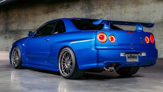 El Nissan Skyline R34 GT-R de Paul Walker en 'Fast 4' sale a subasta