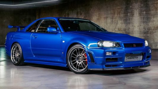 El Nissan Skyline R34 GT-R de Paul Walker en 'Fast 4' sale a subasta