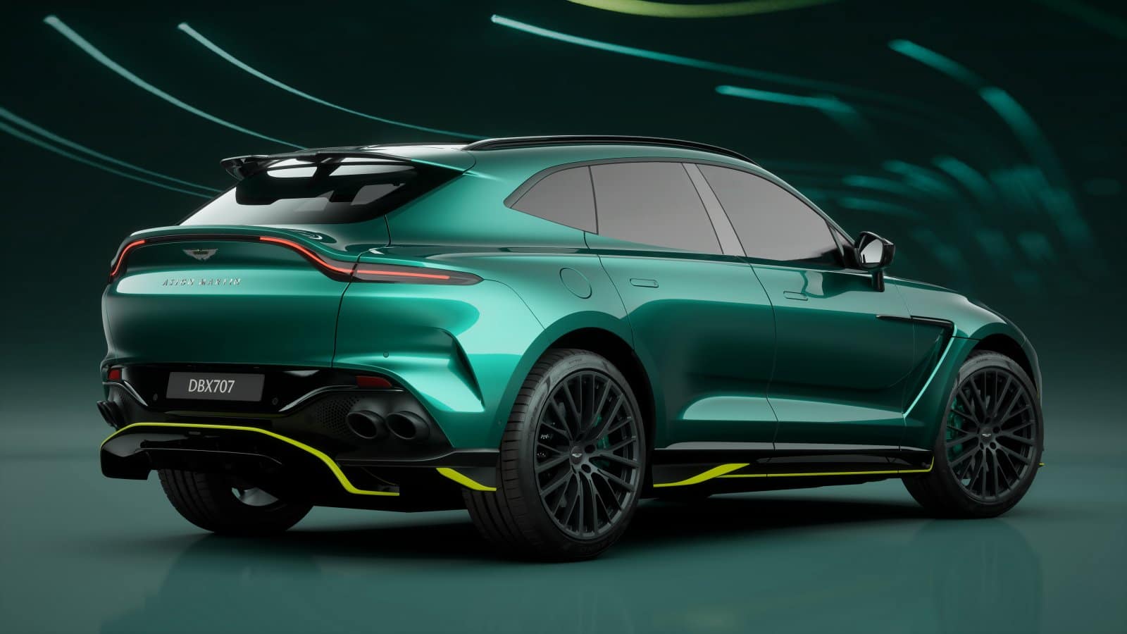 Aston Martin DBX707 AMR23 Edition: Inspirado en el coche médico de la F1