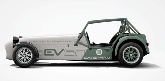 Caterham EV Seven: ¡por debajo de los 700 kg!