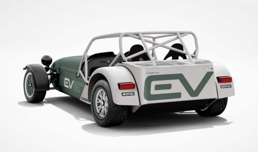 Caterham EV Seven: ¡por debajo de los 700 kg!