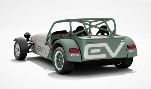 Caterham EV Seven: ¡por debajo de los 700 kg!