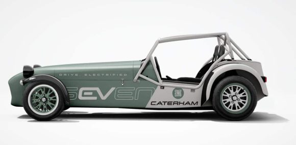 Caterham EV Seven: ¡por debajo de los 700 kg!