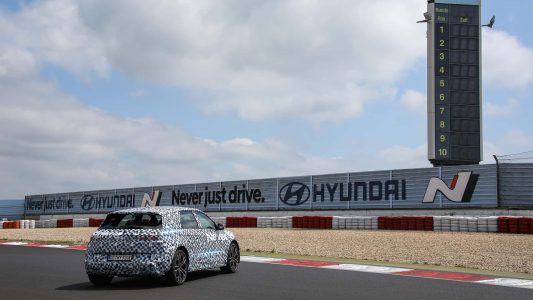 El Hyundai Ioniq 5 N 100% eléctrico ultima su puesta a punto en Nürburgring