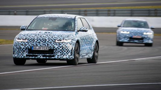 El Hyundai Ioniq 5 N 100% eléctrico ultima su puesta a punto en Nürburgring