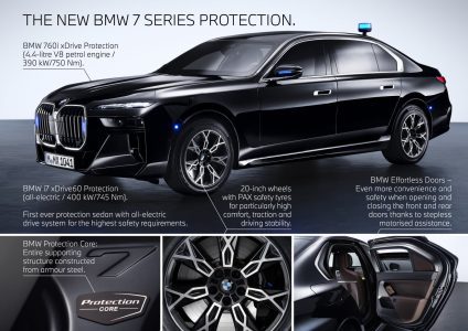 BMW Serie 7 Protection e i7 Protection: a prueba de balas