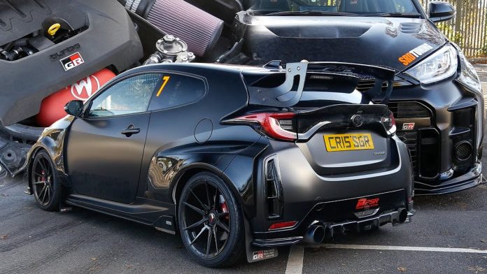 This Widebody *BIG TURBO* 530BHP GR Yaris is WILD! *Fully Forged*