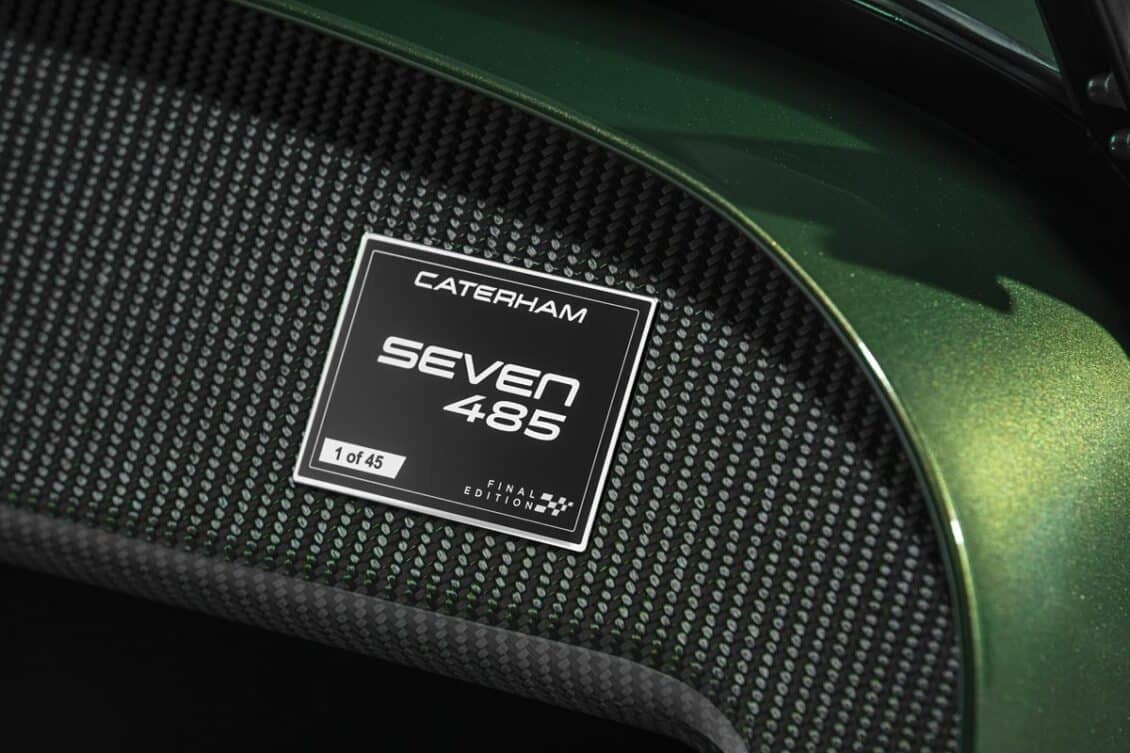 Las normativas de emisiones lo han matado: así es el Caterham Seven 485 Final Edition que llega como despedida