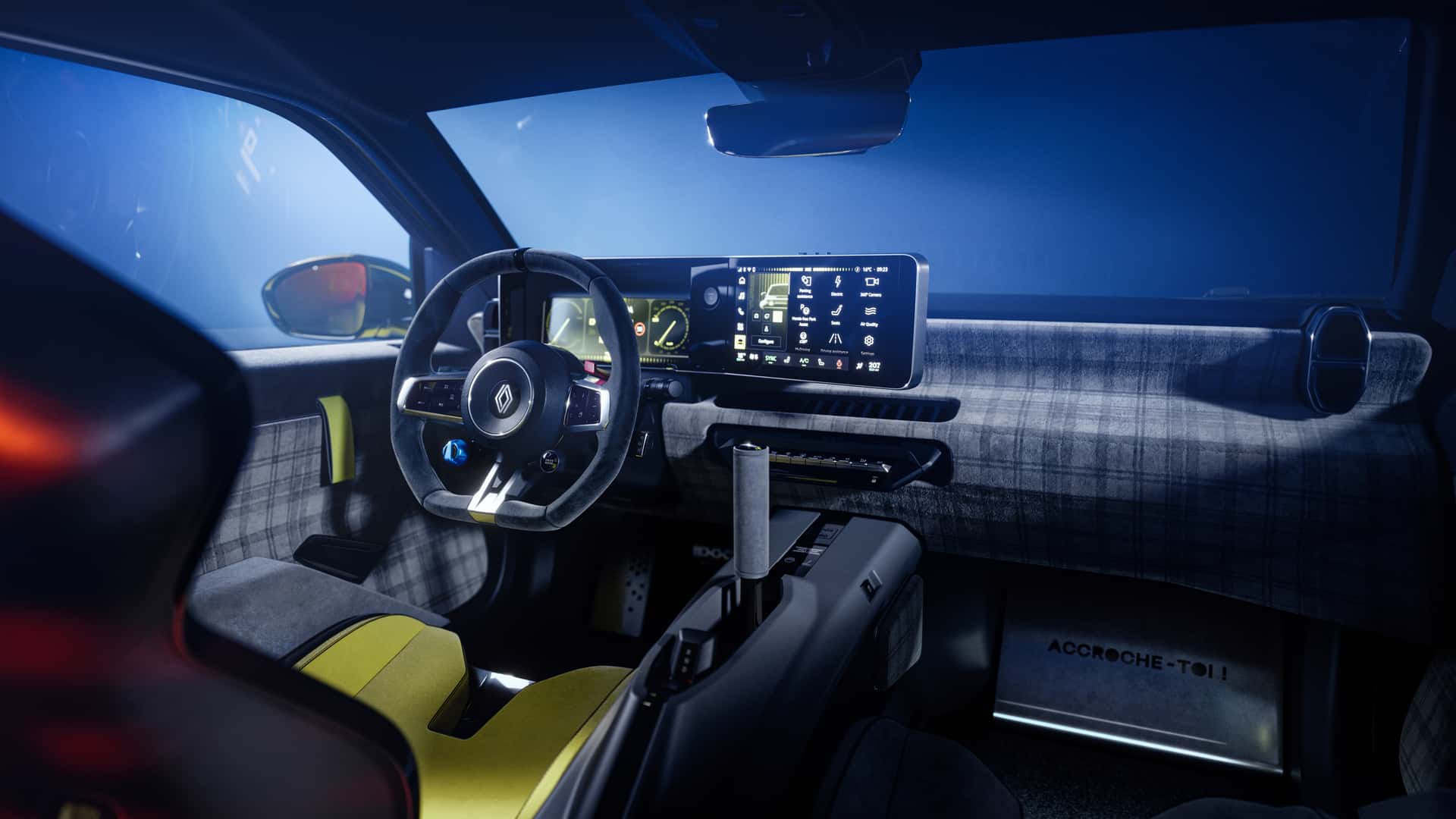 renault 5 turbo 3e 2025 le immagini della erede delle renault 5 turbo e renault clio v6