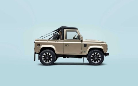 lrland rover classic v8 soft top 2