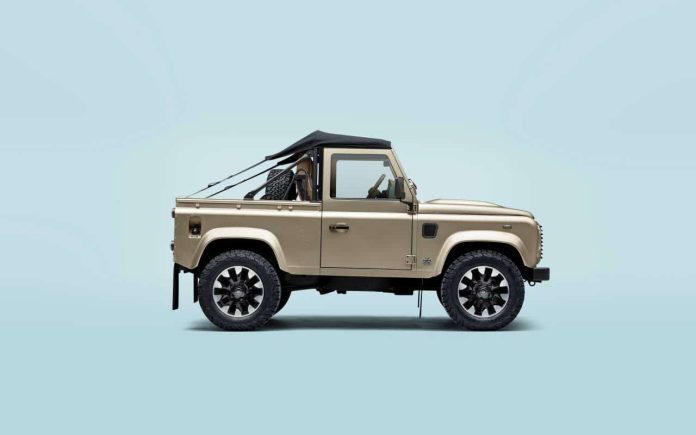 lrland rover classic v8 soft top 2