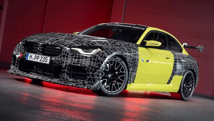 bmw m2 track package teaser