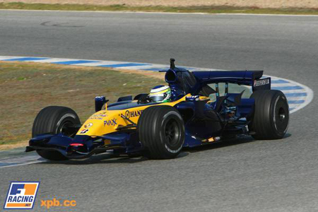 'Shakedown' del Renault R27