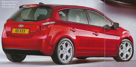 Ford Fiesta 2008: recreaciones